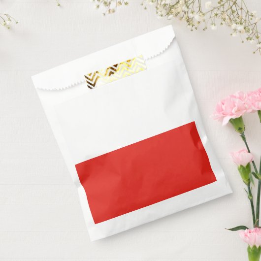 ポーランド国旗 フェイバーバッグ (封をした状態)