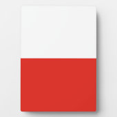 ポーランド国旗 フォトプラーク (正面)