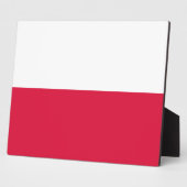 ポーランド国旗 フォトプラーク (側面)