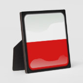 ポーランド国旗 フォトプラーク (正面)