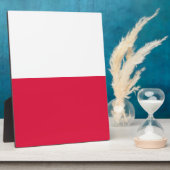 ポーランド国旗 フォトプラーク (側面)