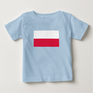 ポーランド国旗 ベビーTシャツ