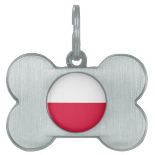 ポーランド国旗 ペットネームタグ