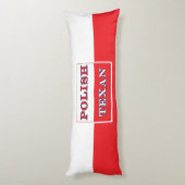 ポーランド国旗 ボディピロー (裏面 (縦))