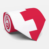 ポーランド国旗&ポーランドのビジネス、旅行/スポーツ ネクタイ (ロール)