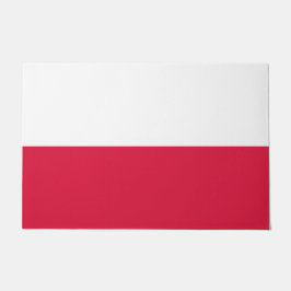 ポーランド国旗（ポーランド） ドアマット