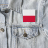 ポーランド国旗（ポーランド） 缶バッジ (インサイチュ)