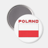 ポーランド国旗 マグネット (正面/裏面)