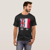 ポーランド国旗&ユニオンジャック国旗&ポルスカアイディアFor K Tシャツ (正面フル)