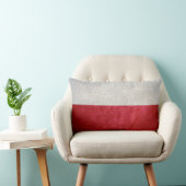 ポーランド国旗 ランバークッション (椅子)