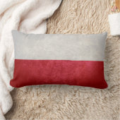 ポーランド国旗 ランバークッション (ブランケット)