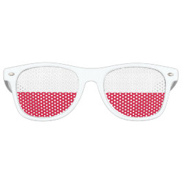 ポーランド国旗 レトロサングラス