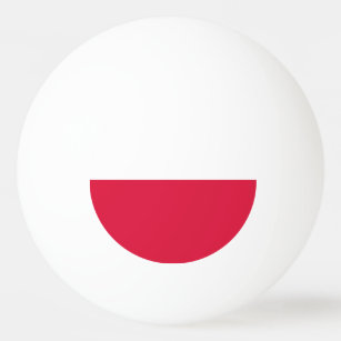 ポーランド国旗 卓球ボール