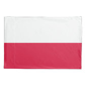 ポーランド国旗 枕カバー (裏面)