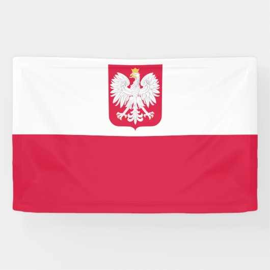 ポーランド国旗 横断幕 (横)