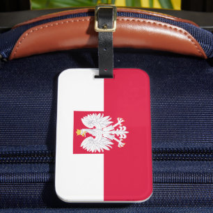ポーランド国旗(紋章) ラゲッジタグ