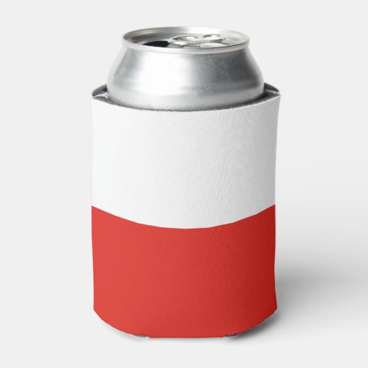 ポーランド国旗 缶クーラー (缶正面)