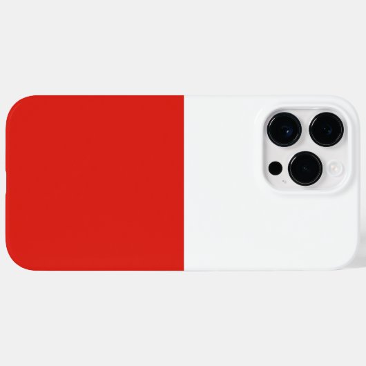 ポーランド国旗 Case-Mate iPhoneケース (裏面 (横))