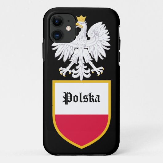 ポーランド国旗 Case-Mate iPhoneケース (裏面)