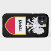 ポーランド国旗 Case-Mate iPhoneケース (裏面(横))