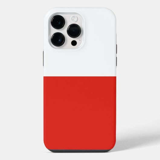 ポーランド国旗 iPhoneケース (裏面)