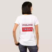 ポーランド国旗 Tシャツ (裏面フル)