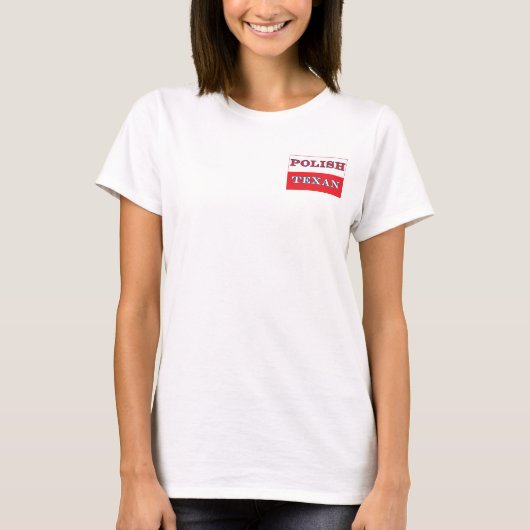 ポーランド国旗 Tシャツ (正面)
