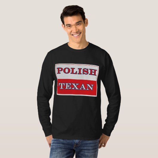 ポーランド国旗 Tシャツ (正面フル)