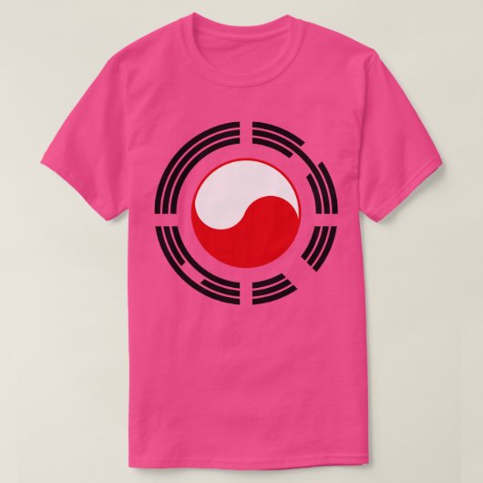ポーランド多国籍愛国国旗 Tシャツ (デザイン正面)