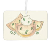 ポーランド料理ピエロギダンピングスロヴァキアのピエロ カーエアーフレッシュナー (裏面)