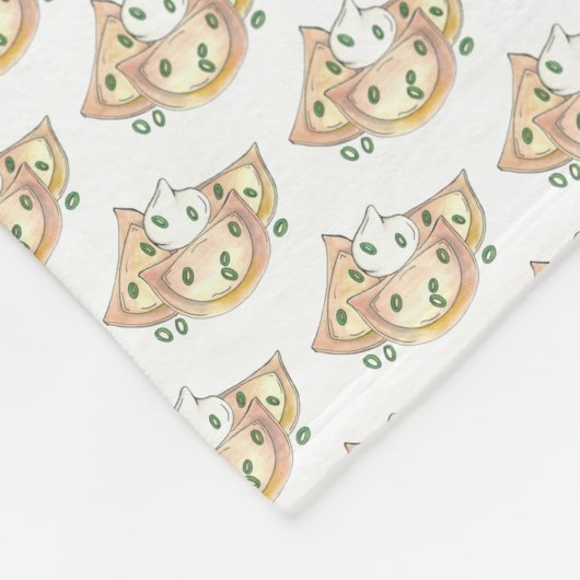 ポーランド料理ピエロギダンピングスロヴァキアのピエロ フリースブランケット (角)