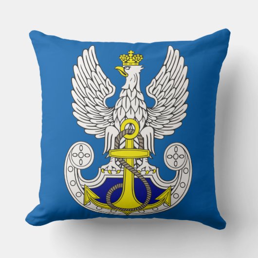 ポーランド海軍 クッション (正面)