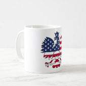 ポーランド系アメリカワシ コーヒーマグカップ (正面左)