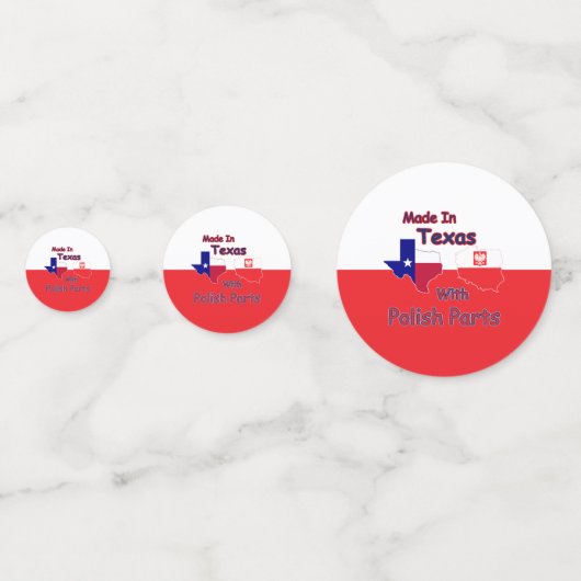 ポーランド製の部品を持つテキサス州製 コンフェッティ (裏面)