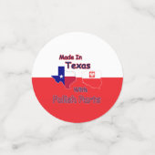 ポーランド製の部品を持つテキサス州製 コンフェッティ (スモール正面)