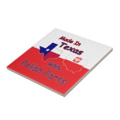 ポーランド製の部品を持つテキサス州製 タイル (側面)