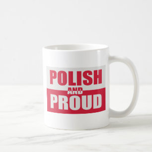 ポーランド語および誇りを持った コーヒーマグカップ