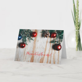 ポーランド語かPolski -メリークリスマスかWesołych Świąt シーズンカード