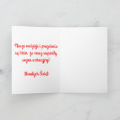 ポーランド語かPolski -メリークリスマスかWesołych Świąt シーズンカード (内部)