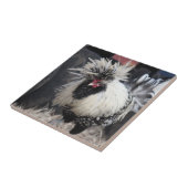 ポーランド語によって頂点に達されるオンドリ タイル (側面)