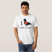 ポーランド語によって頂点に達される鶏のTシャツ Tシャツ (正面フル)