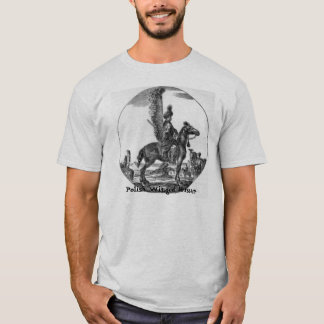 ポーランド語によって飛ぶユサール Tシャツ