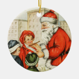 ポーランド語のメリークリスマス装飾 陶器 セラミックオーナメント