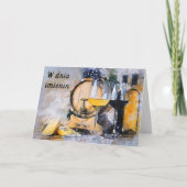 ポーランド語の名刺のイミニアニーグリーティングカード シーズンカード (正面)