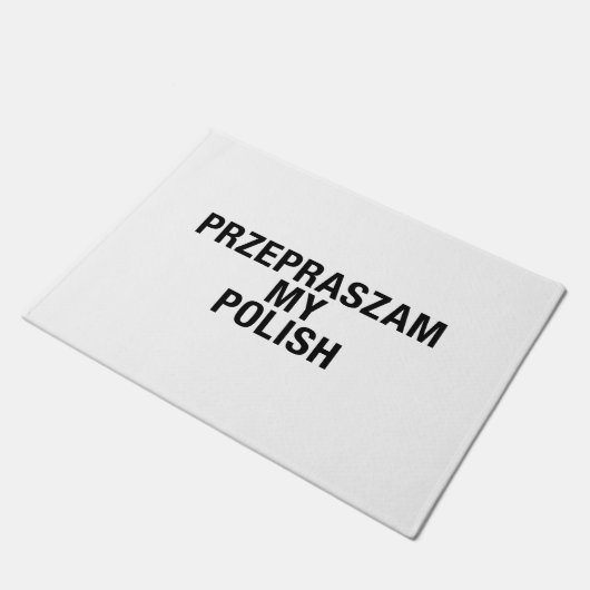 ポーランド語 ドアマット (アングル)