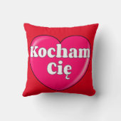 ポーランド語 – 愛してる クッション (裏面)