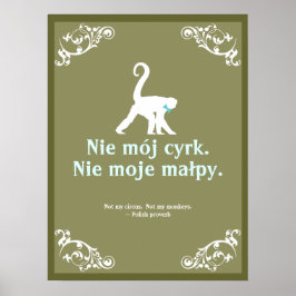 ポーランド諺 ポスター