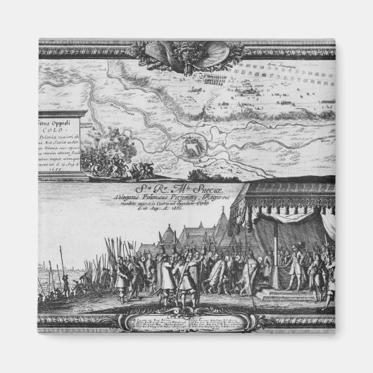 ポーランド軍のコラでの敗北 マグネット (正面)