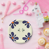 ポーランド陶器のデザインの紙皿 ペーパープレート (パーティー)