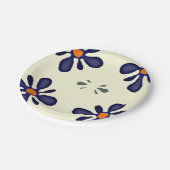 ポーランド陶器のデザインの紙皿 ペーパープレート (アングル)